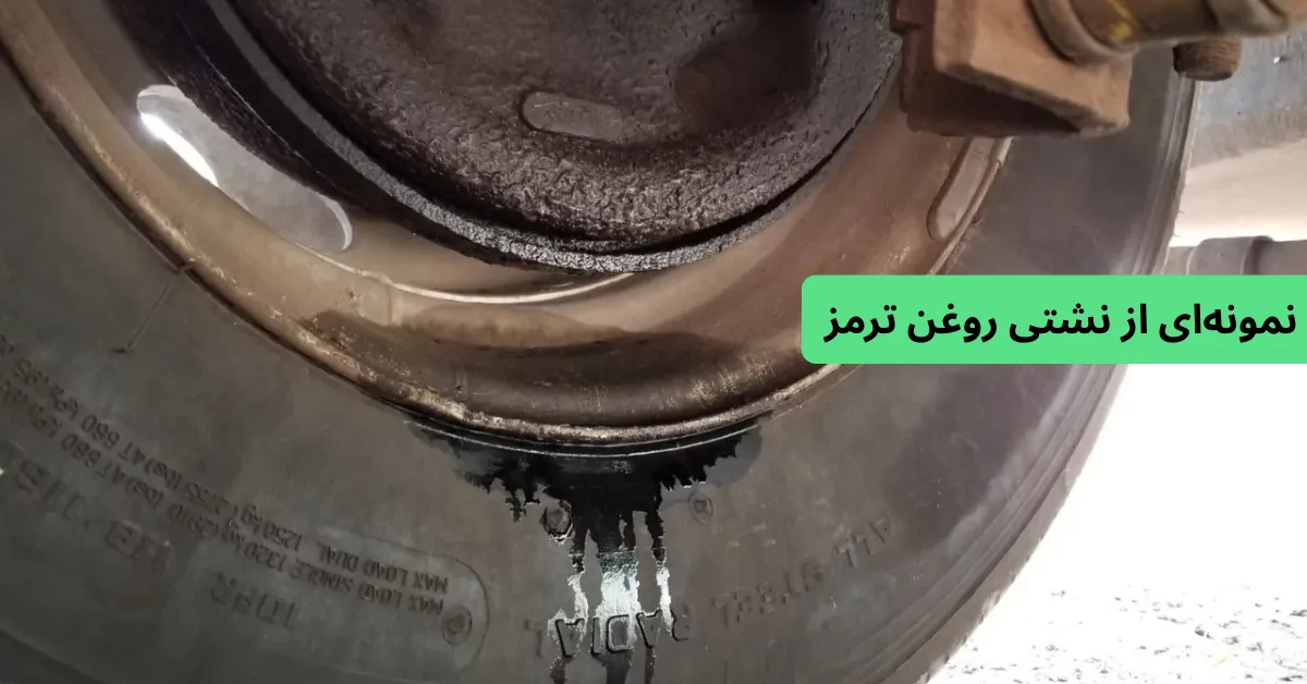 نشتی روغن ترمز