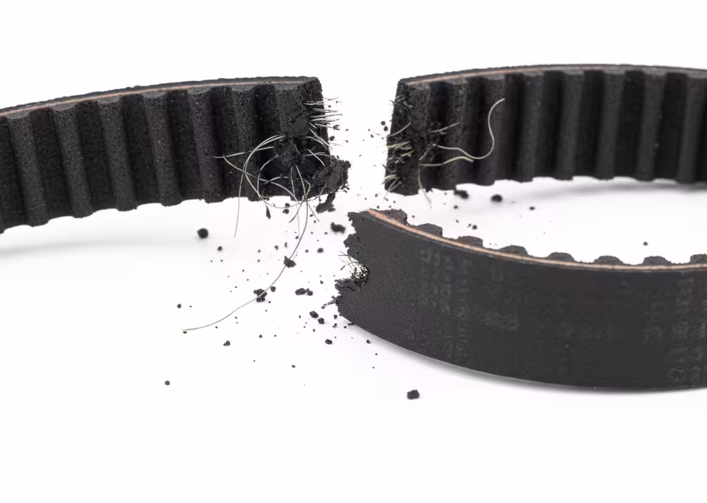 علائم خرابی تسمه تایم پس از پاره شدن